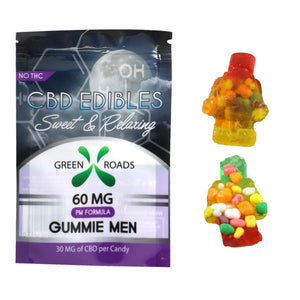 GREEN ROADS WORLD CBD GUMMIES LEGO MEN 60 MG