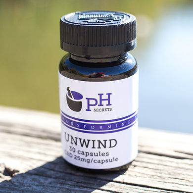 PH SECRETS UNWIND CAPSULES - 25MG