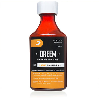 DREEM CBD SYRUP HD GRAPE - 200MG